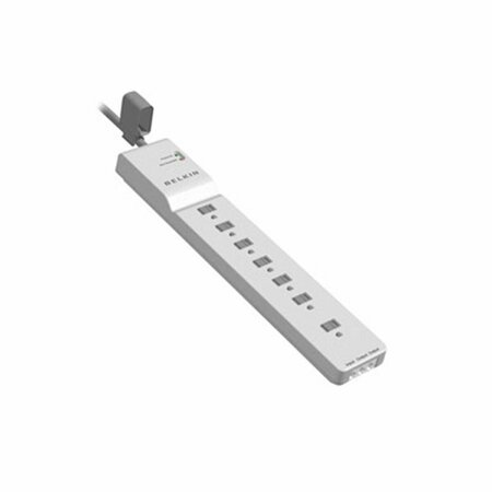 FASTTRACK 7 Outlet Surge Protector 6 ft Cord FA529905